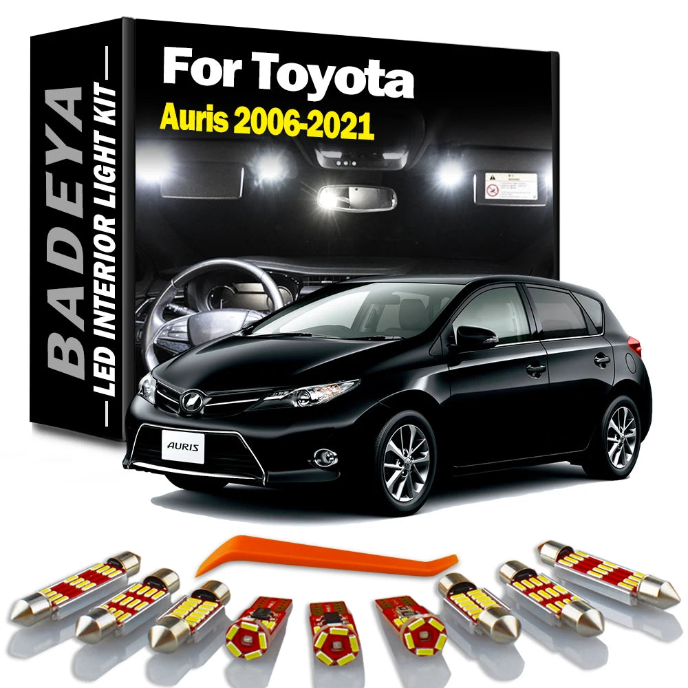 LED Interior Light Kit for Toyota 2006-2015 - Canbus Error-Free Interior Bulbs