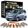 9-Piece LED Interior Light Kit for Toyota - Canbus Error-Free Interior Bulbs