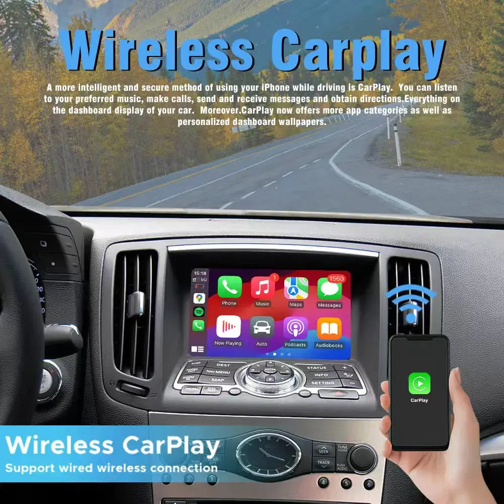RGB - Ambient Light - for Infiniti G37 G35 - App Control - Car Interior Lighting