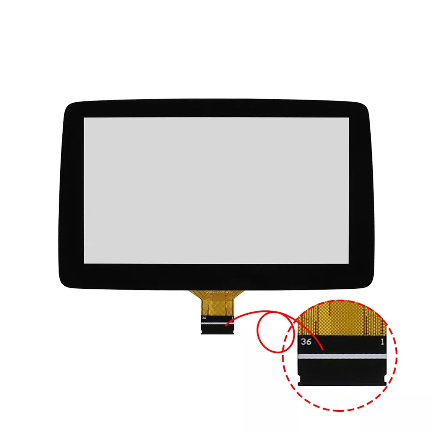 7 Inch Touch Screen Digitizer TM070RDZ38 BHP1611J0D K40005A29F ND1F611J0 For Mazda 3 CX-3