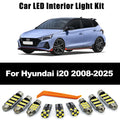 Canbus LED Interior Bulb Reading Map Light Kit For Hyundai i20 MK1 MK2 MK3 2008- for Hyundai MK1 MK3 MK2 2008-2019 - Can