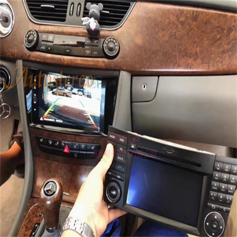 Android 14 Carplay For Mercedes Benz E Class W211 2002-2008 Auto Screen Multimedia Player