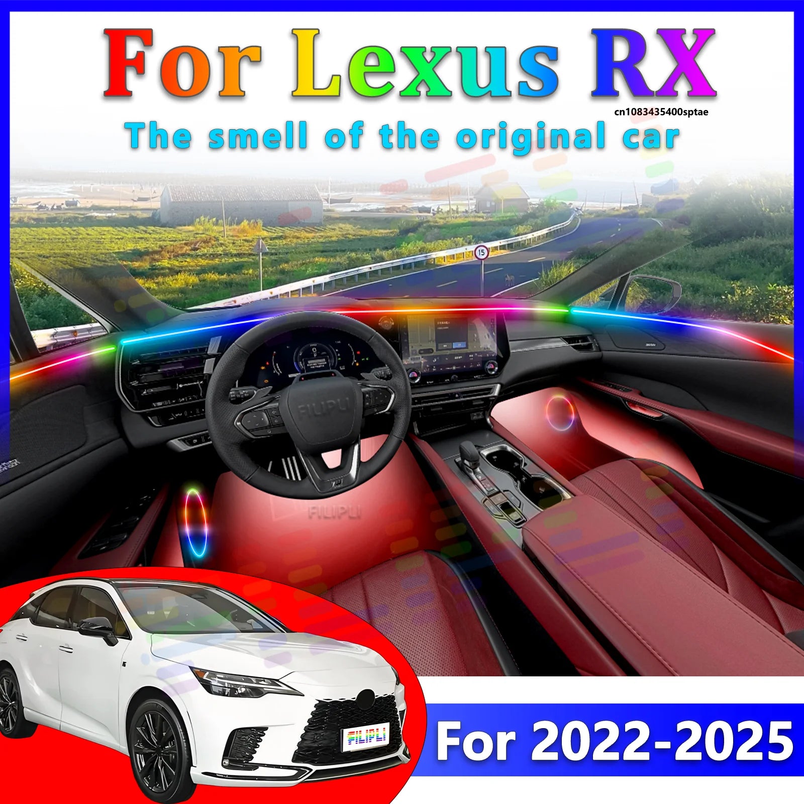 RGB - Ambient Light - for Lexus - App Control - Car Interior Lighting | AUTOKITSHOP