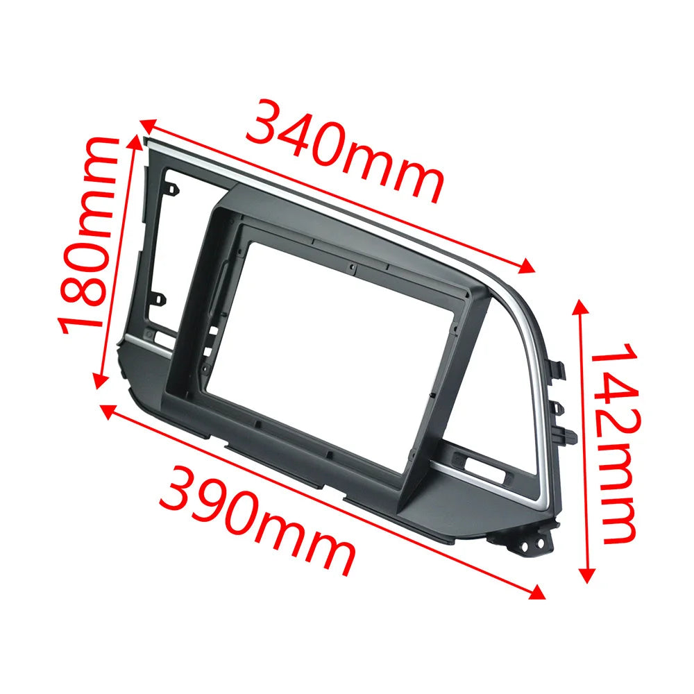 9 Inch 2din Car Fascia For HYUNDAI Elantra 2016-2018 Stereo Fascias Panel Dash Mount Insta | AUTOKITSHOP