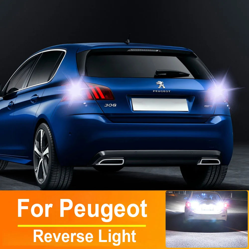 2-Piece LED Interior Light Kit for Peugeot 308 - Canbus Error-Free Bulbs | AUTOKITSHOP