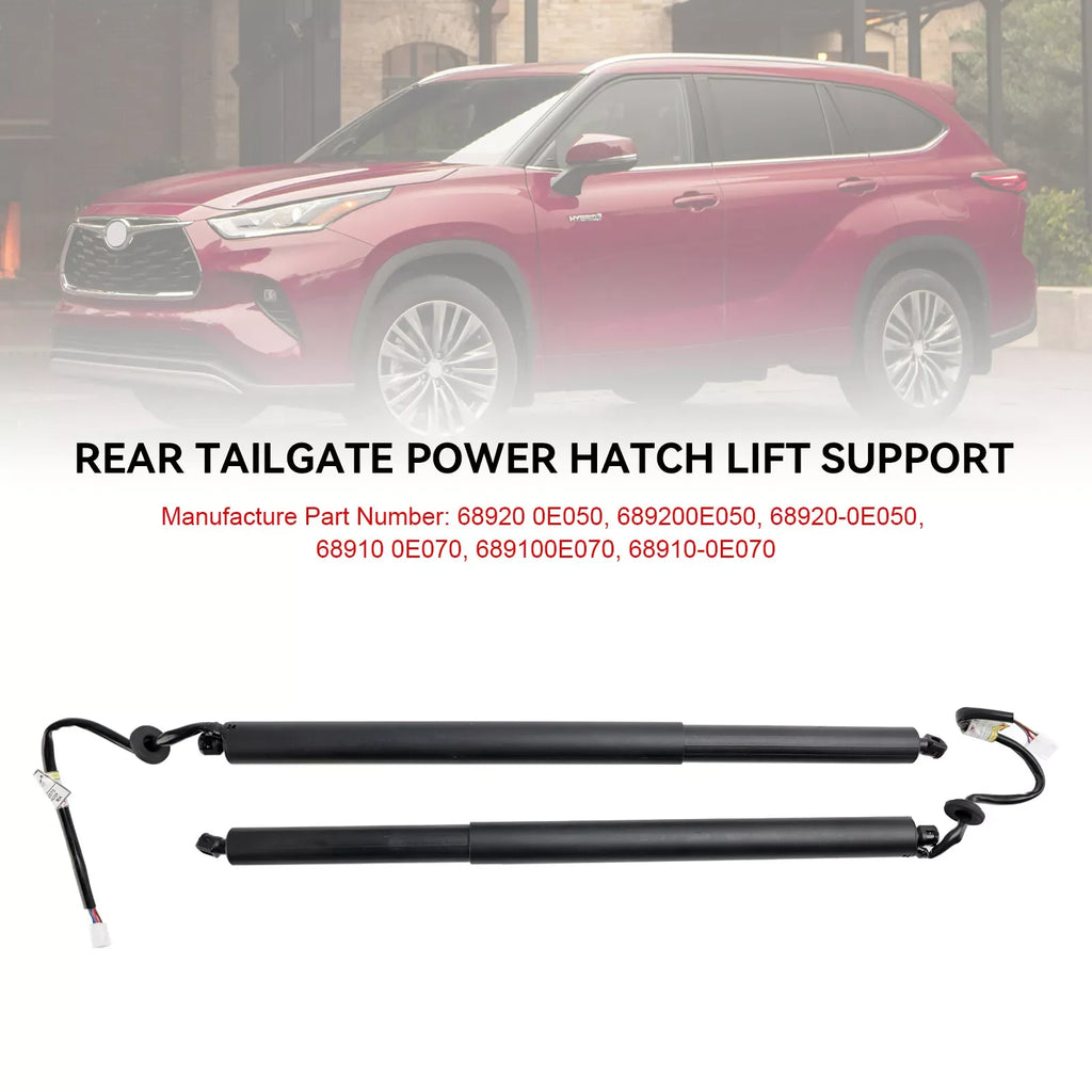 For Toyota Highlander 2021-2023 Electric Gas Struts Tailgate 68910-0E070，68920-0E050, 6891 | AUTOKITSHOP