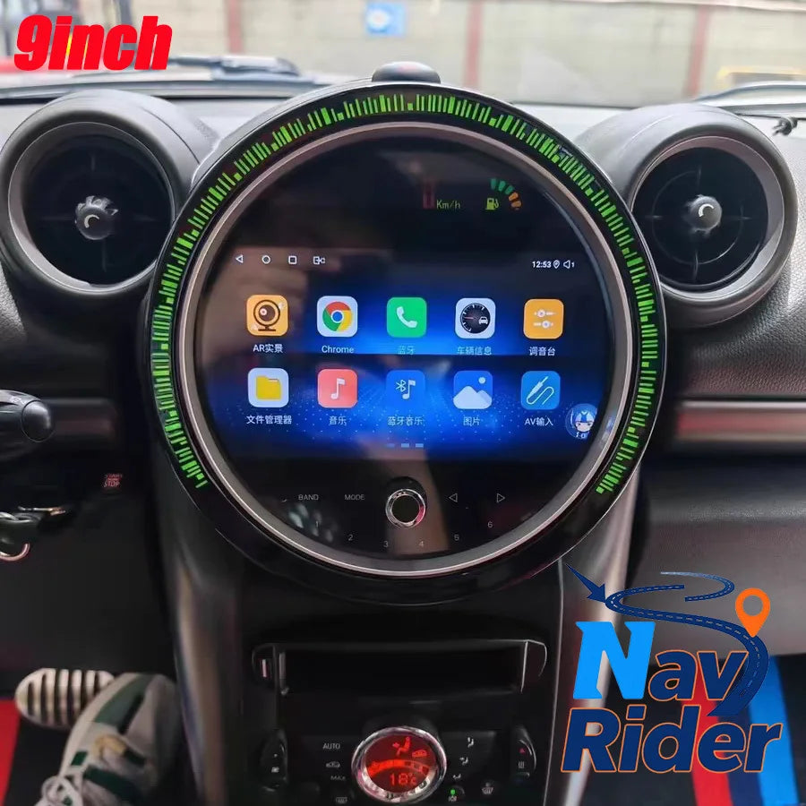 For BMW Mini One Cooper Countryman R60 R54 R60 R54 R55 R56 2007-2014 Android Auto Radio Ca