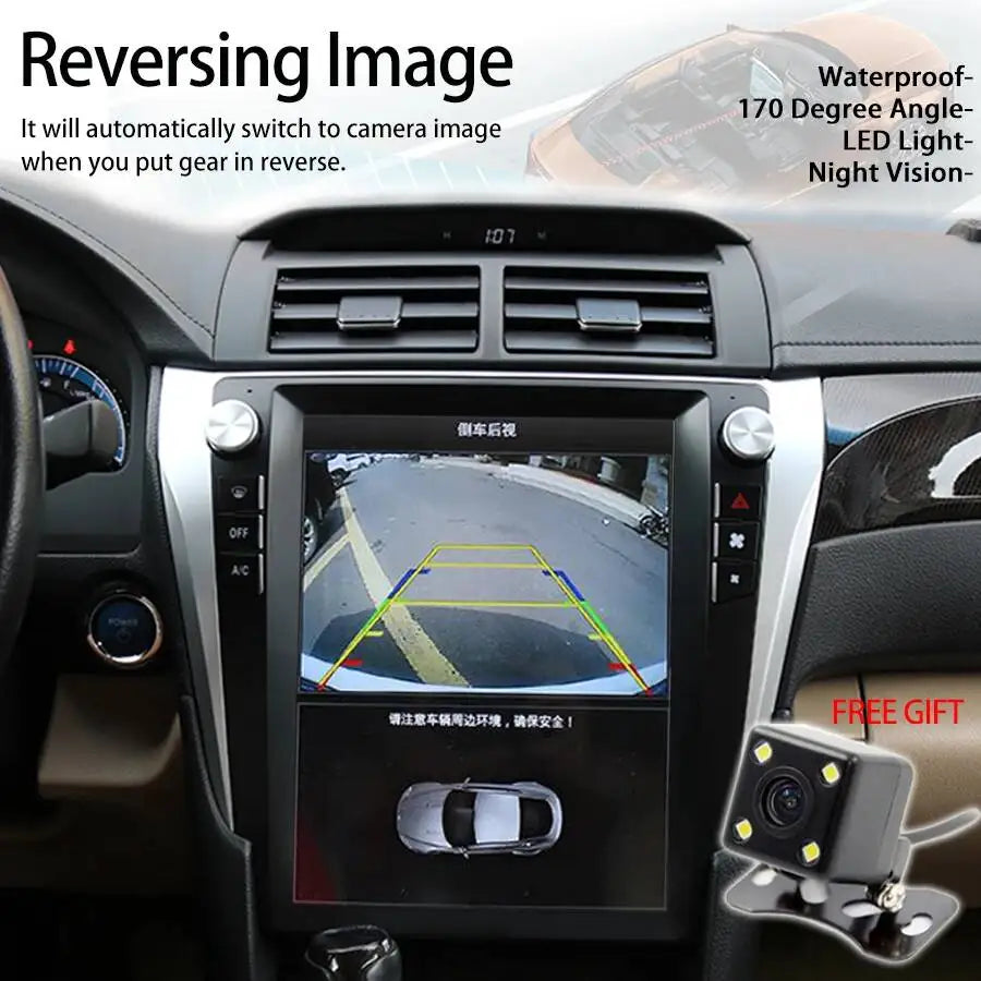 For Toyota Camry 7 XV 50 55 2011 2012- 2014 12.1inch Car Radio Android Carplay Multimedia  | AUTOKITSHOP