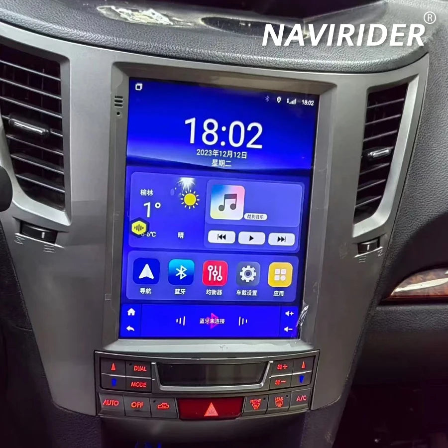 Car Multimedia Video Player DSP Stereo For Subaru Outback Impreza Legacy 2009-2014 Android