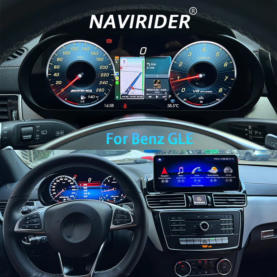 LED Interior Light Kit for Mercedes W166 X166 GLE - Canbus Error-Free Interior Bulbs