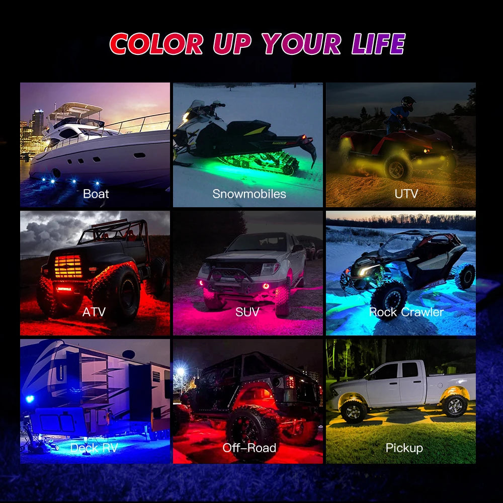 RGB - Ambient Light - for Jeep - App Control - Car Interior Lighting