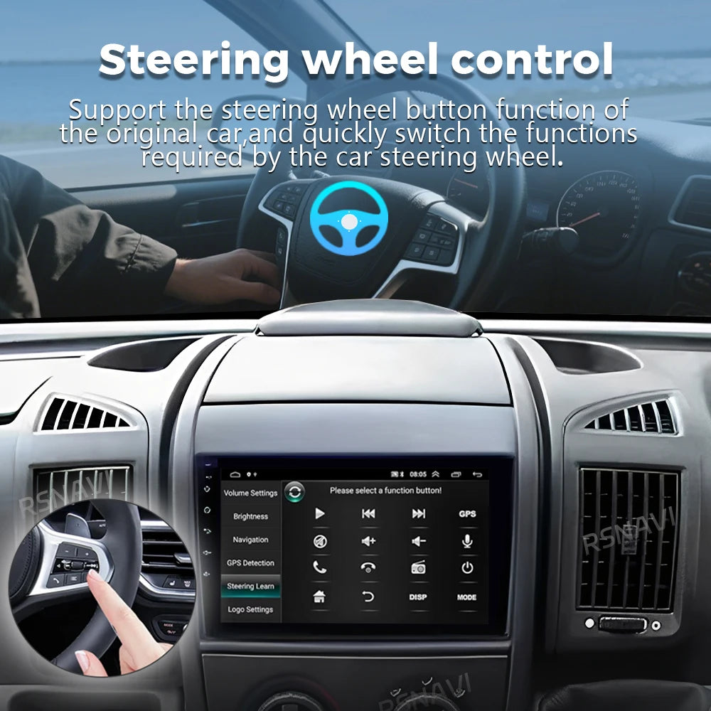 Android 16 For Fiat Ducato 2005 - 2023 2K QLED Android Car Radio Multimedia Video Player S