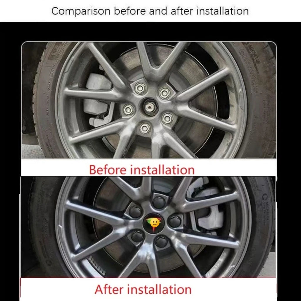 Wheel Hub Center Protective Cover For Tesla Model3 ModelsX ModelS ModelY/19 Inch Tire Cent