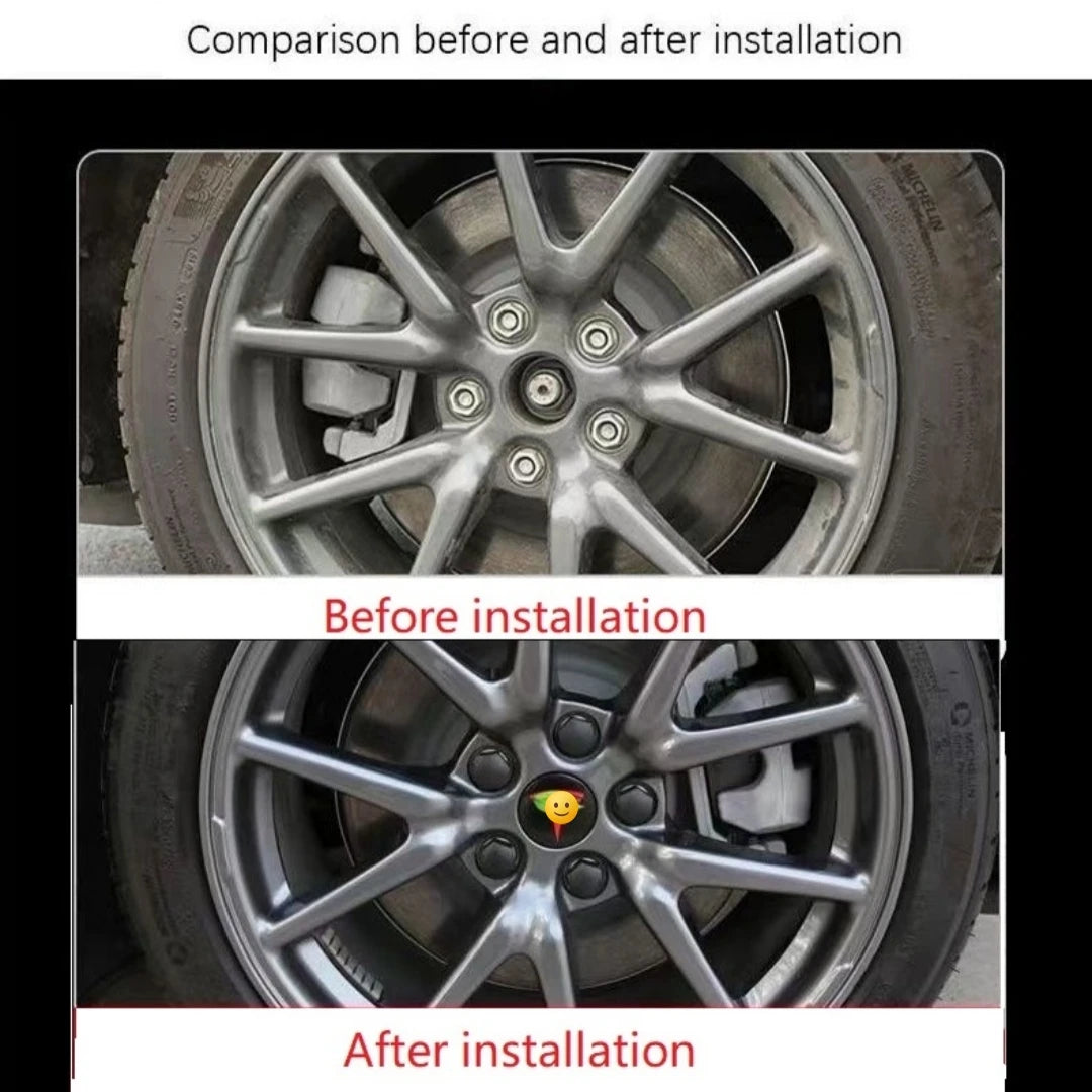 Wheel Hub Center Protective Cover For Tesla Model3 ModelsX ModelS ModelY/19 Inch Tire Cent
