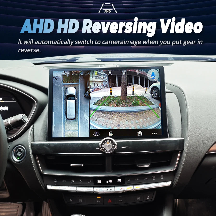 13.3inch Android 14 For Cadillac CT5 CT6 2020-2023 Stereo Car GPS Navigation Multimedia Vi