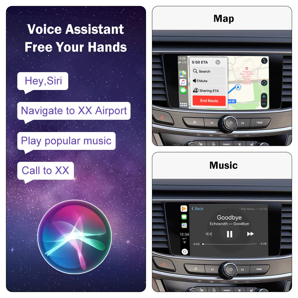 Wireless Carplay for Buick Regal opel insignia 2013-2017 LaCrosse 8" screen,Support Androi | AUTOKITSHOP
