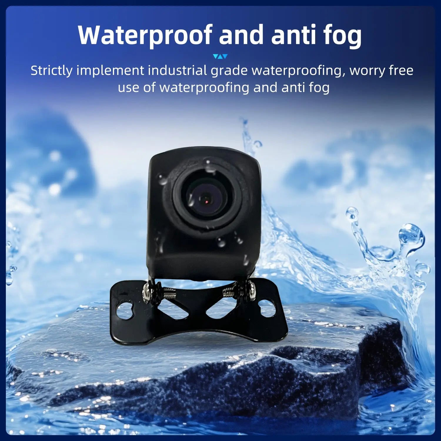 OUKELC Reverse Image HD Video 720P Car Rear View Camera Universal 170 Degree Night Vision