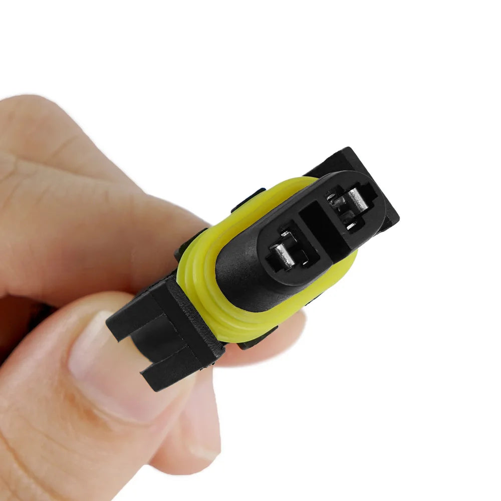H11 H11B LED Headlight Plug Extension Cable Wiring Harness Car Conversion Connector Plug W