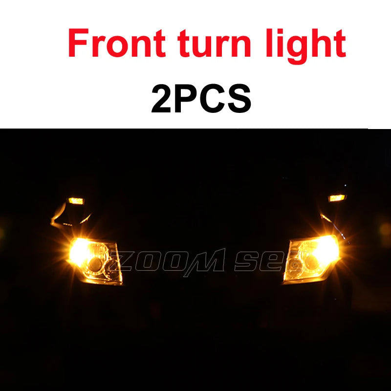 LED Interior and Exterior Light Kit For Toyota Prado 90 LC90 1996-2001 Headlight Fog Turn Signal Bulb Parking Brake Reverse Lamp