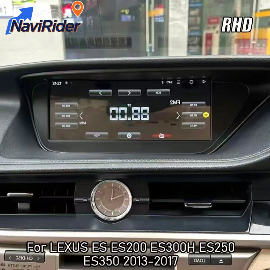 10.25'' RHD Car Radio Android 15 For LEXUS ES ES200 ES300H ES250 ES350 2013-2017 Stereo GP