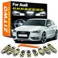 Canbus No Error LED Interior Light Bulb Kit For Audi A3 8L 8P 8V A4 B5 B6 B7 B8  for Audi B8 C7 Q5 - Canbus LED Car Ligh