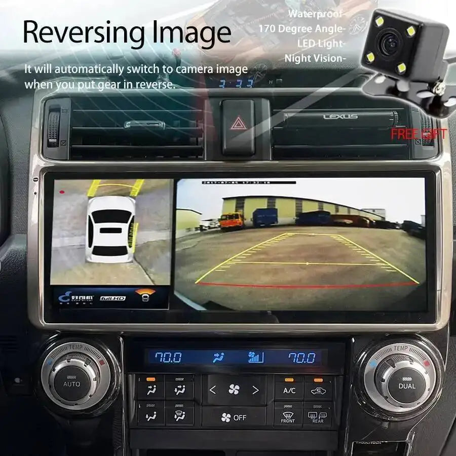 For Toyota 4Runner 4 RUNNER 2009-2019 Stereo GPS Navigation Carplay Autoradio Head Unit An | AUTOKITSHOP