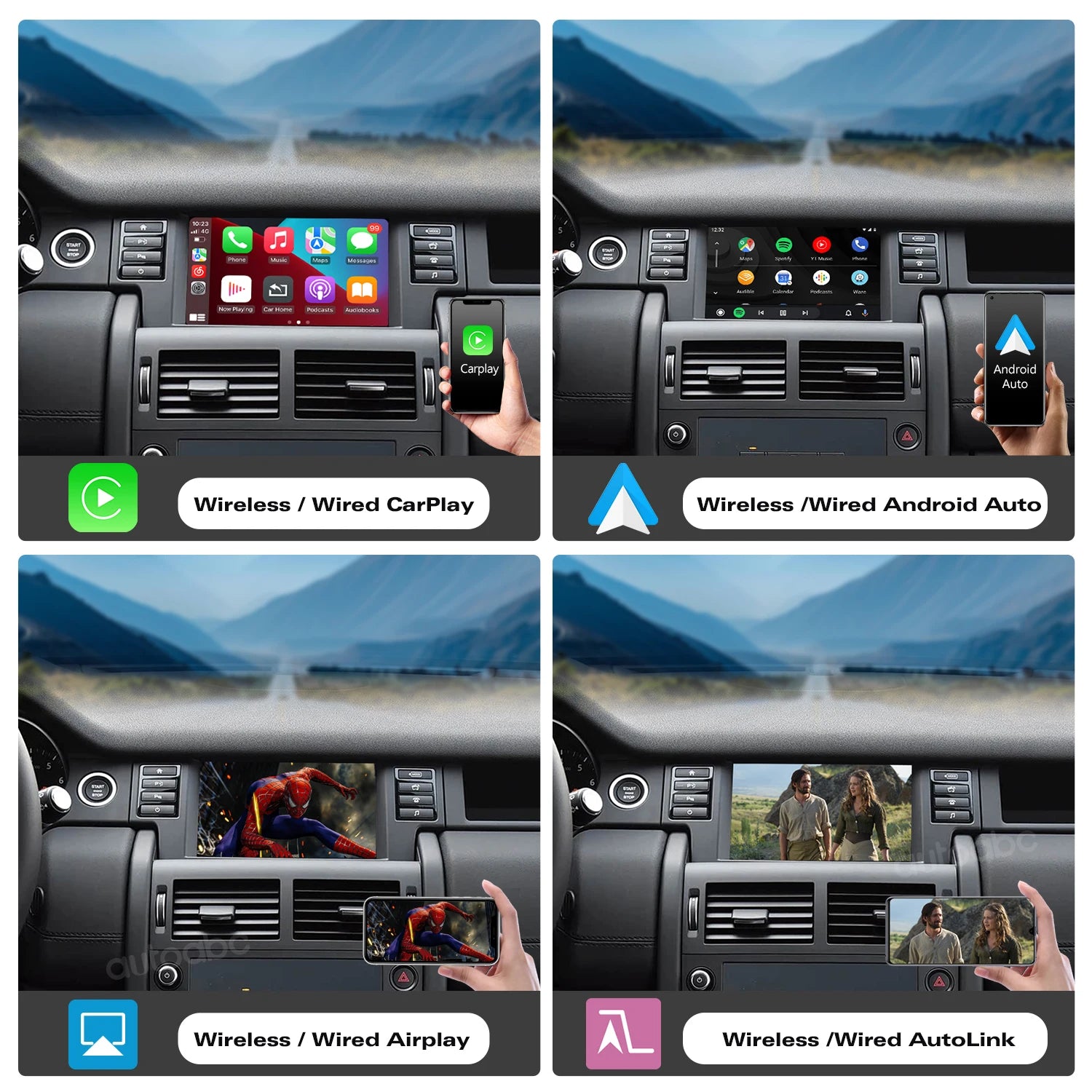 Wireless CarPlay Android Auto For Bosch Harma Host Rover Discovery 5 Evoque Discovery Spor | AUTOKITSHOP