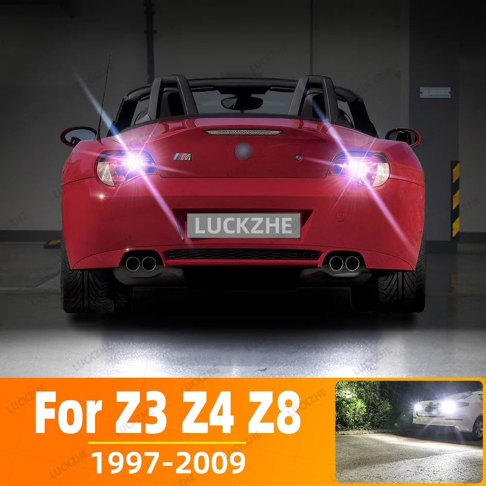 2-Piece LED Interior Light Kit for BMW Z3 E46 Z4 E85 E86 Z8 E52 Car Reversing Light Backup Lamp Back Up 1995-2004 - C...