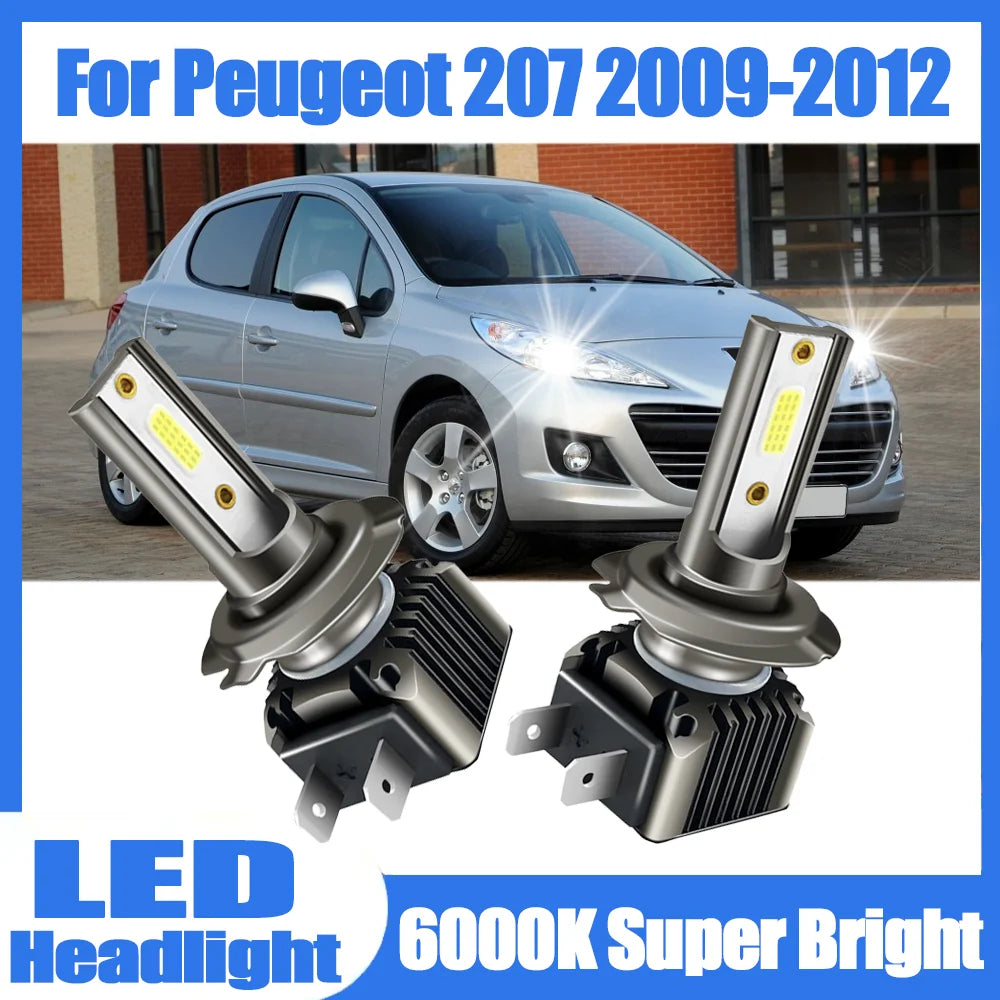 Canbus No Error 6000K White 90W H7 LED Headlight 20000LM LED Fog Lights Super Bright CSP C