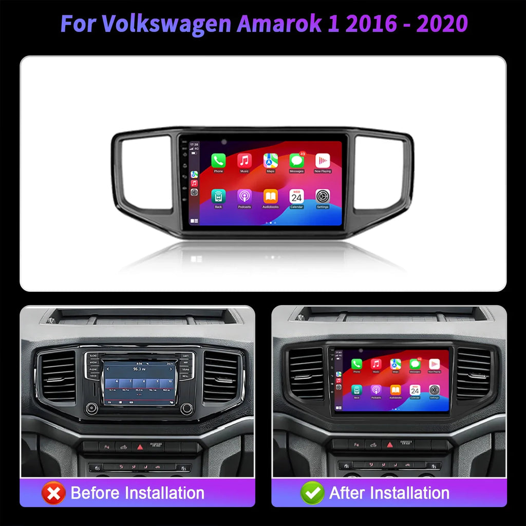 Android 14 Wireless BT Carplay For Volkswagen Beetle A4 1 2016-2020 Car Radio Stereo Multi