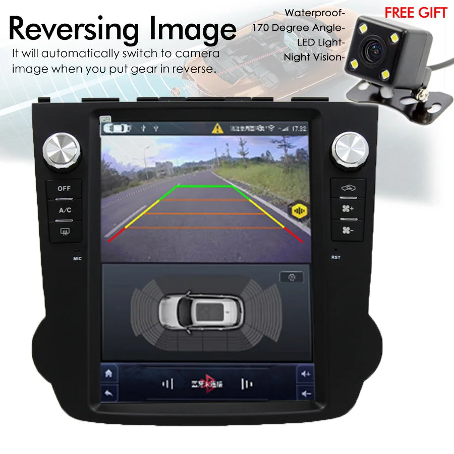 Tesla Screen Navigation CARPLAY Stereo For Honda CRV 2011 Android 13 GPS CR-V Car Radio Mu