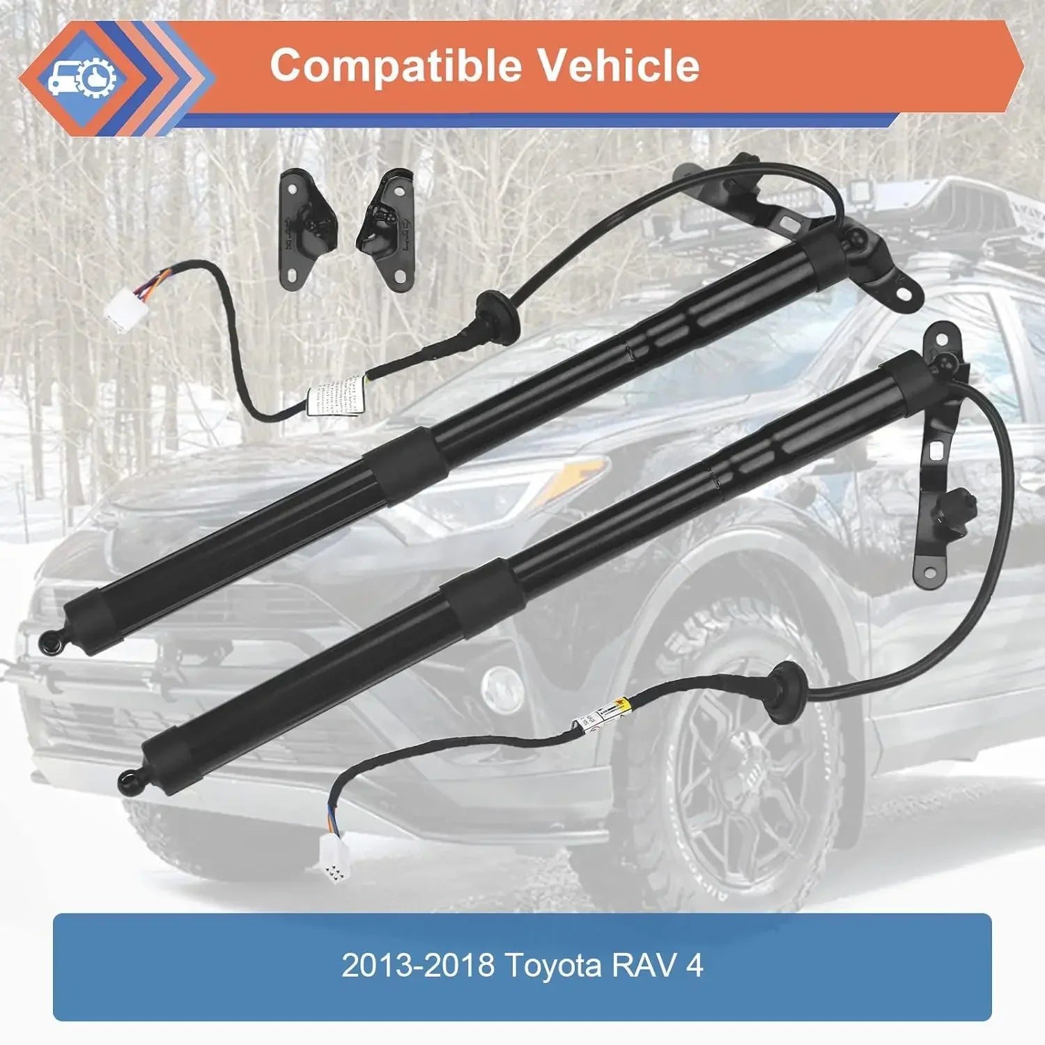 Pair 68920-49135 68910-49135 For 2013-2017 2018 Toyota RAV4 IV Part Power Liftgate Trunk L | AUTOKITSHOP