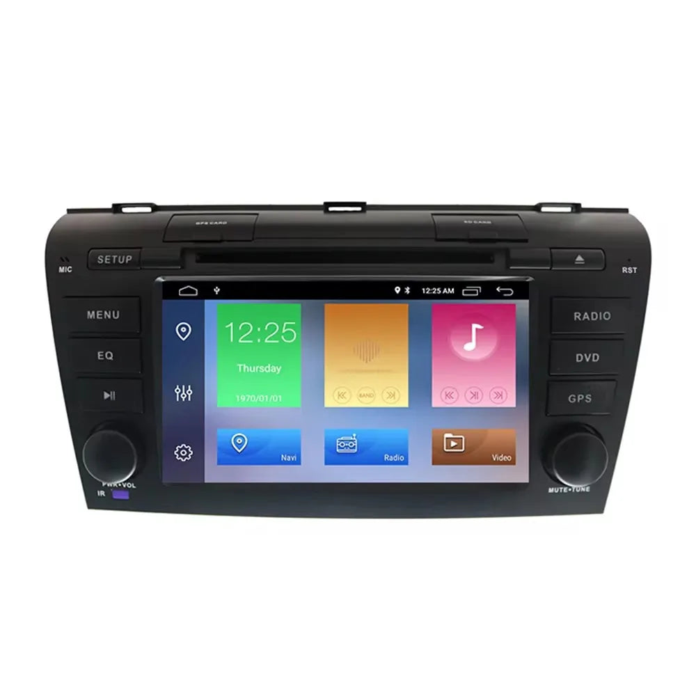 Android 13 Car DVD Player For Mazda 3 2004-2009 Car GPS Screen Radio Multimedia Navigation