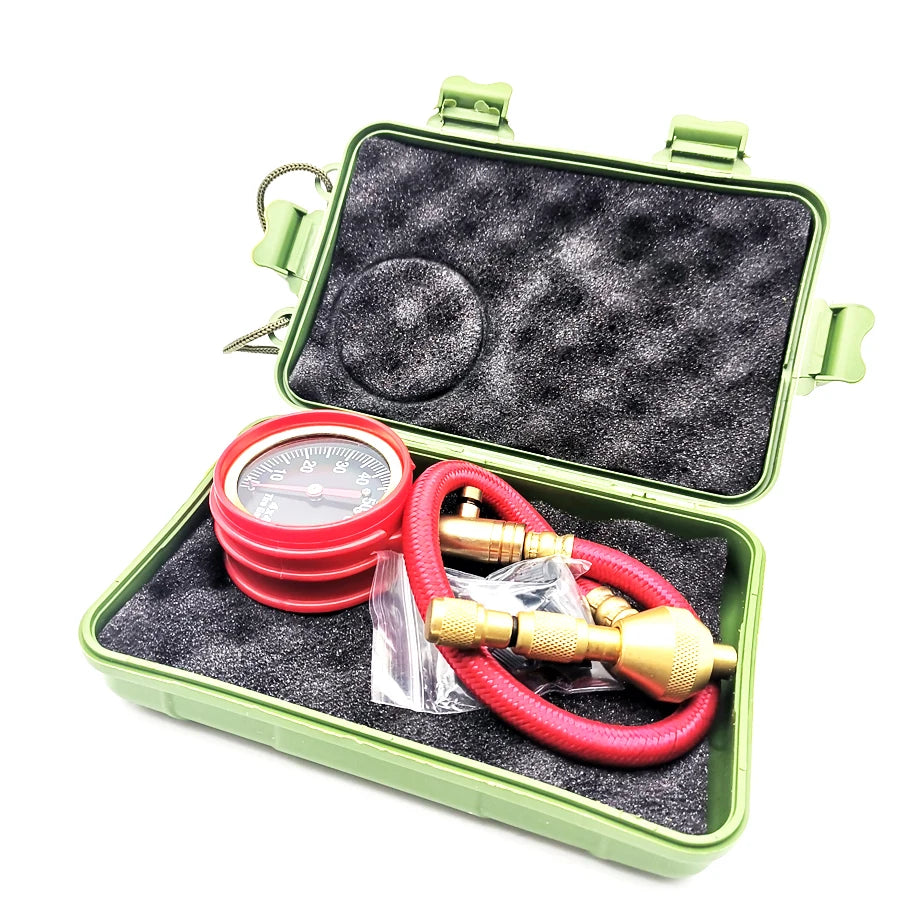 0-75PSI Tyre Deflator Rapid Tire Air Pressure Gauge Pointer Type Dial Valve Tool