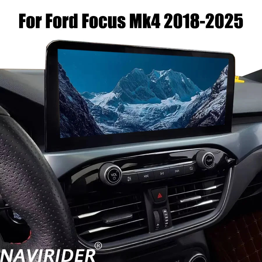 12.3inch Touch Screen For Ford Focus Mk4 2018-2025 Car Radio Stereo Android 14 CarPlay GPS | AUTOKITSHOP