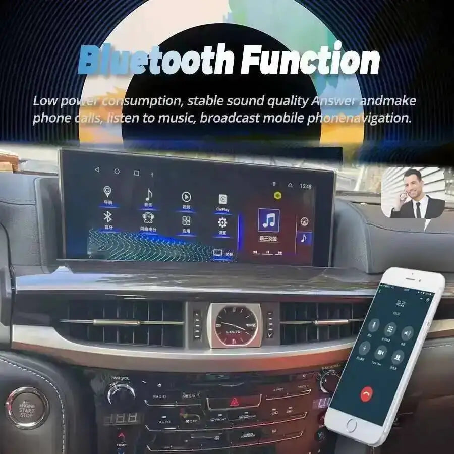 12.3inch Qled Screen For Lexus LX570 2016-2024 Android Car Radio Tape Recorders GPS Multim | AUTOKITSHOP
