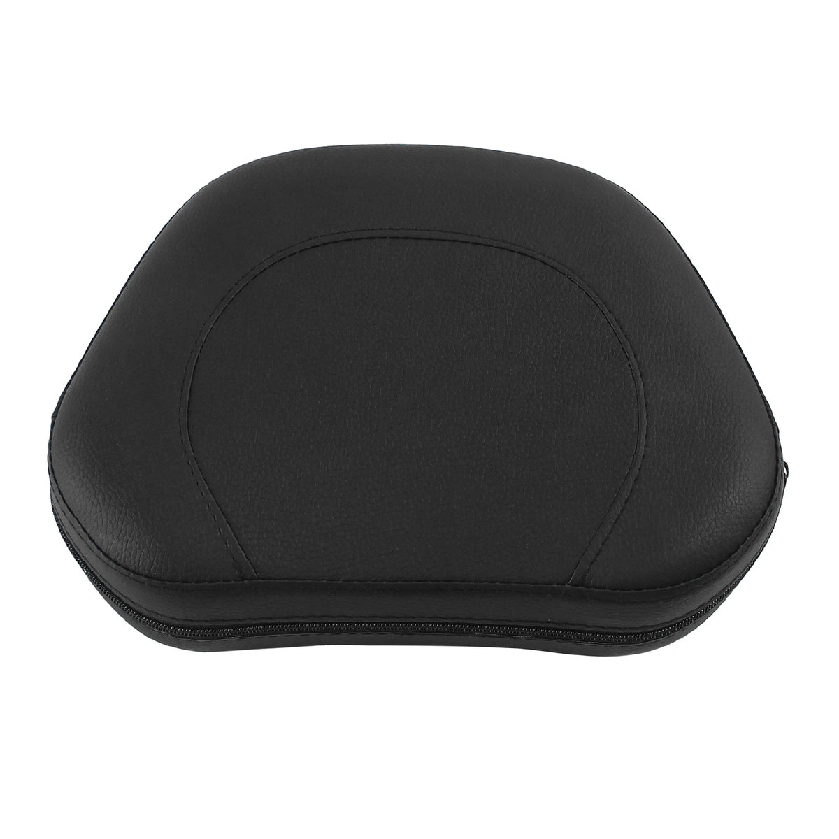 Universal Motorcycle Rear Backrest Passenger Sissy Bar Cushion Pad For Harley Honda Yamaha Suzuk - Automotive LED Light