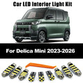 ZITWO 8Pcs For Mitsubishi Delica Mini 2023 2024 2025 2026 Car Bulb LED Interior Dome Map Trunk L - Canbus LED Car Light