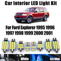 11-Piece LED Interior Light Kit for Ford Explorer 1995-1997 - Canbus Dome Map Door Trunk Bulbs | AUTOKITSHOP