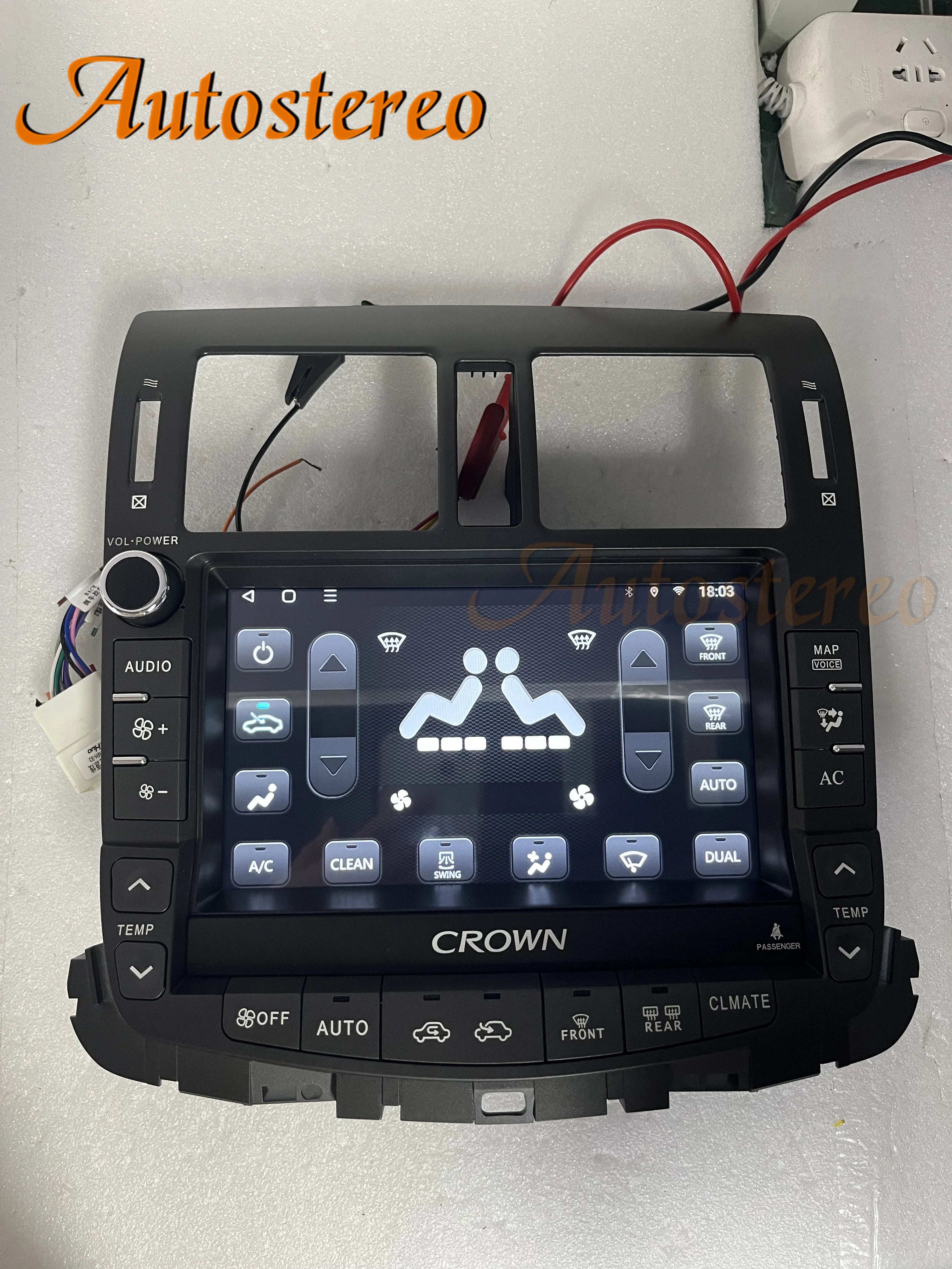 128GB Vehicle Radio Android 13 Car GPS Navigation HeadUnit For TOYOTA CROWN 13th 2009-2014