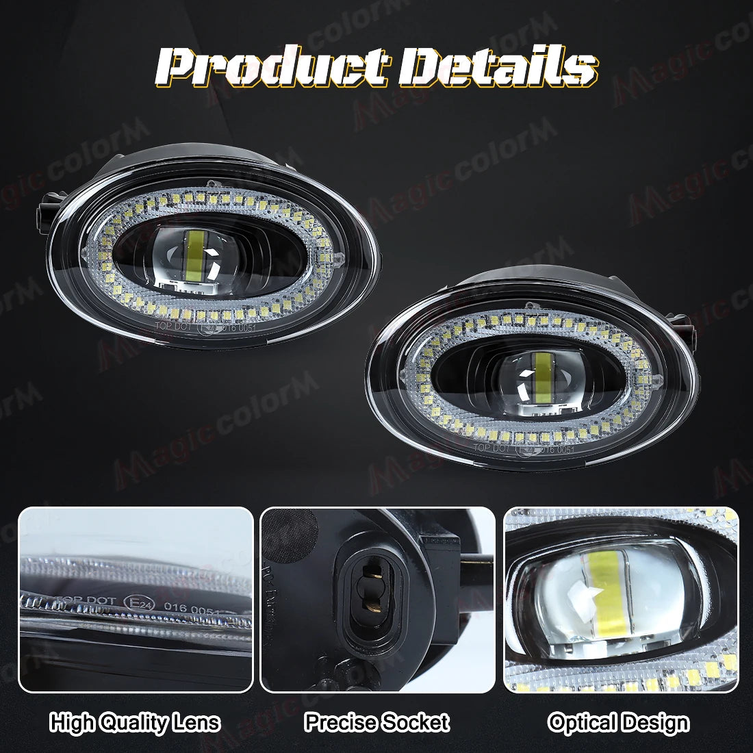 LED Fog Lamps For Honda Accord 2008-2013 For JAZZ FIT 2012-2014 For Civic 2009-2015 DRL Da | AUTOKITSHOP
