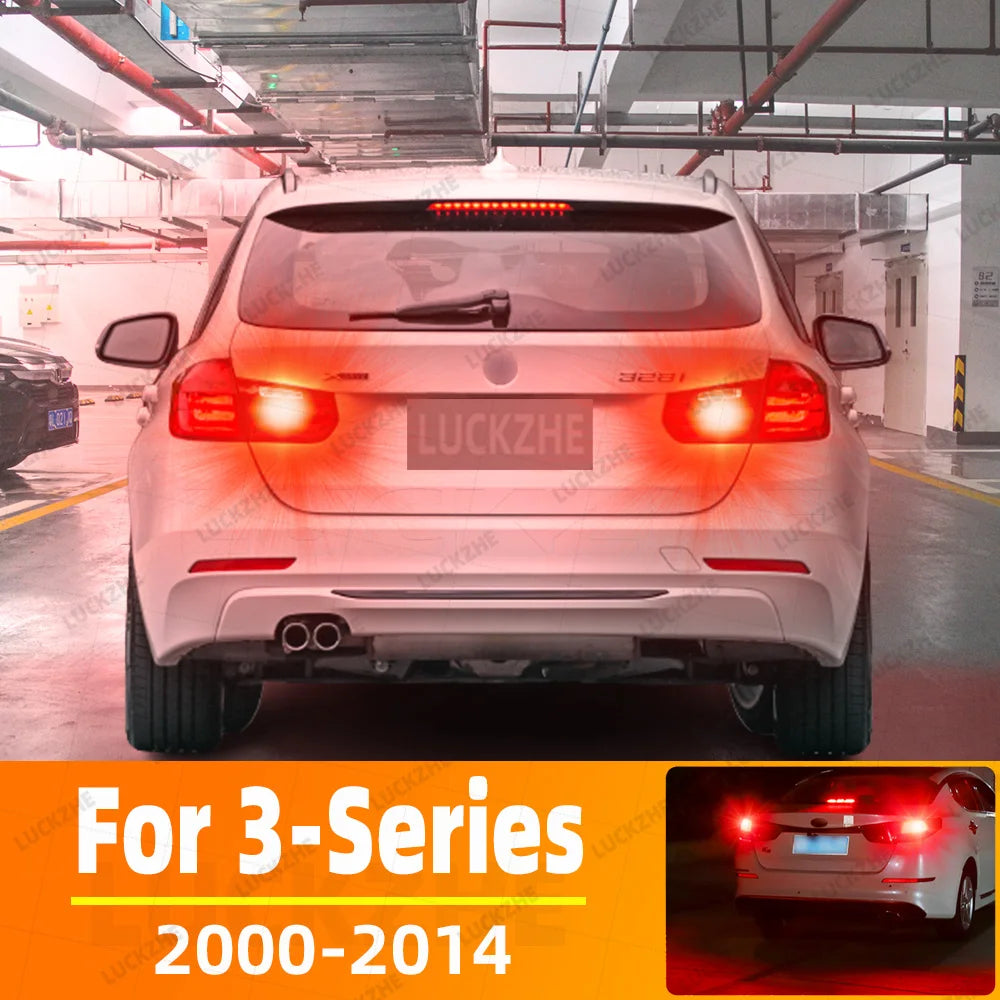 2-Piece LED Interior Light Kit for BMW 3-Series E91 F30 F80 F31 335d 330i 325i 320d 316i 318d 328i - Canbus Error-Fre...