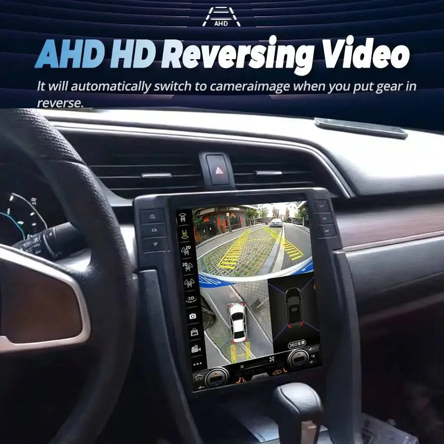 Auto Radio Audio 10.4" Screen Android Multimedia Player For Honda CRV CR-V 2.0L 2.4L 2012-