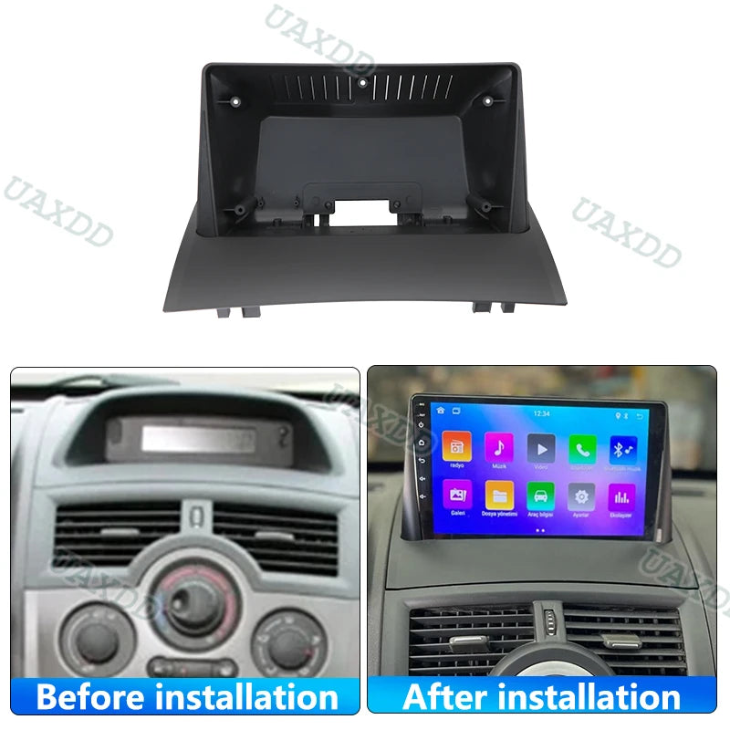 For /RENAULT MEGANE FLUENCE 9INCH Car DVD Radio Android Host Speaker Decoder MP3 MP5 Fasci