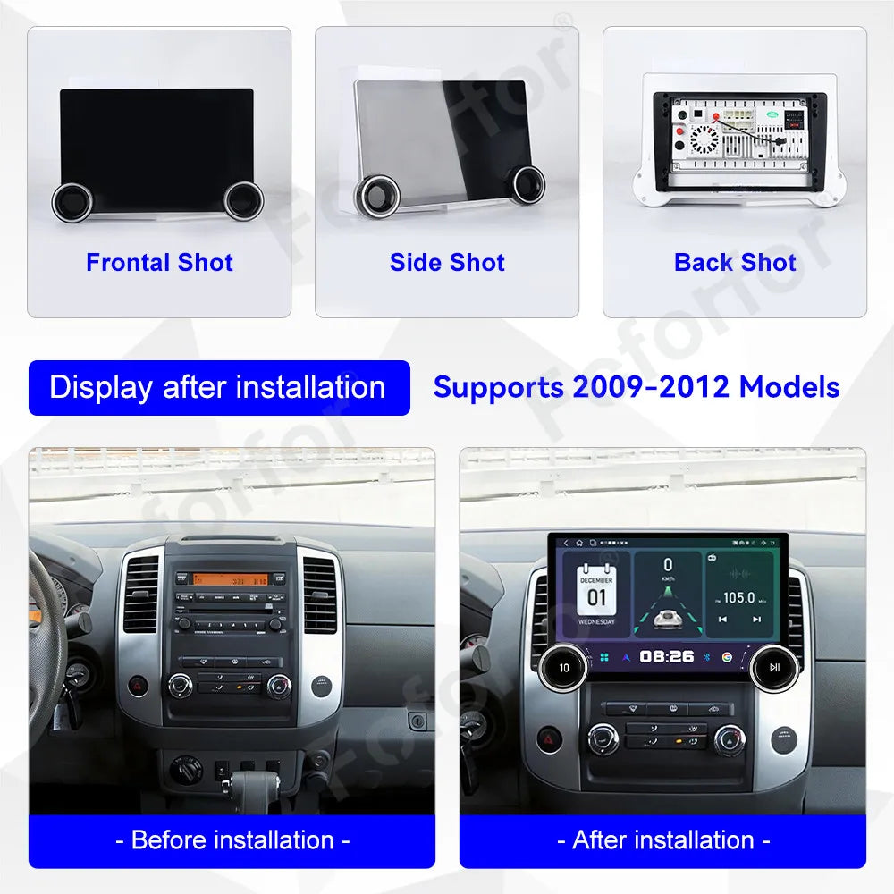 Sleek Modern Upgraded CarPlay Android 15 11.5 Inch HD Touch Car Media GPS Navi Head Unit F