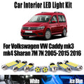 LED Interior Light Kit for Volkswagen VW Caddy mk3 mk4 Sharan 7M 7N - Canbus Error-Free Bulbs | AUTOKITSHOP