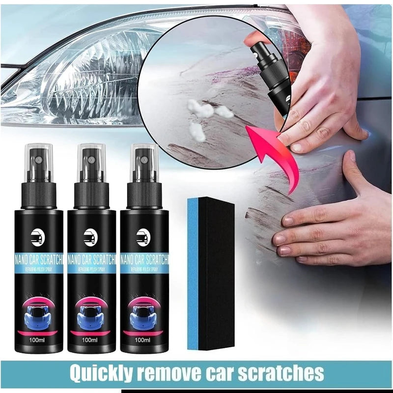No Tool Needed Car Scratch Repair Polish Auto Paint Scratch Remover for Car Body Composite Mater - Automotive LED Light