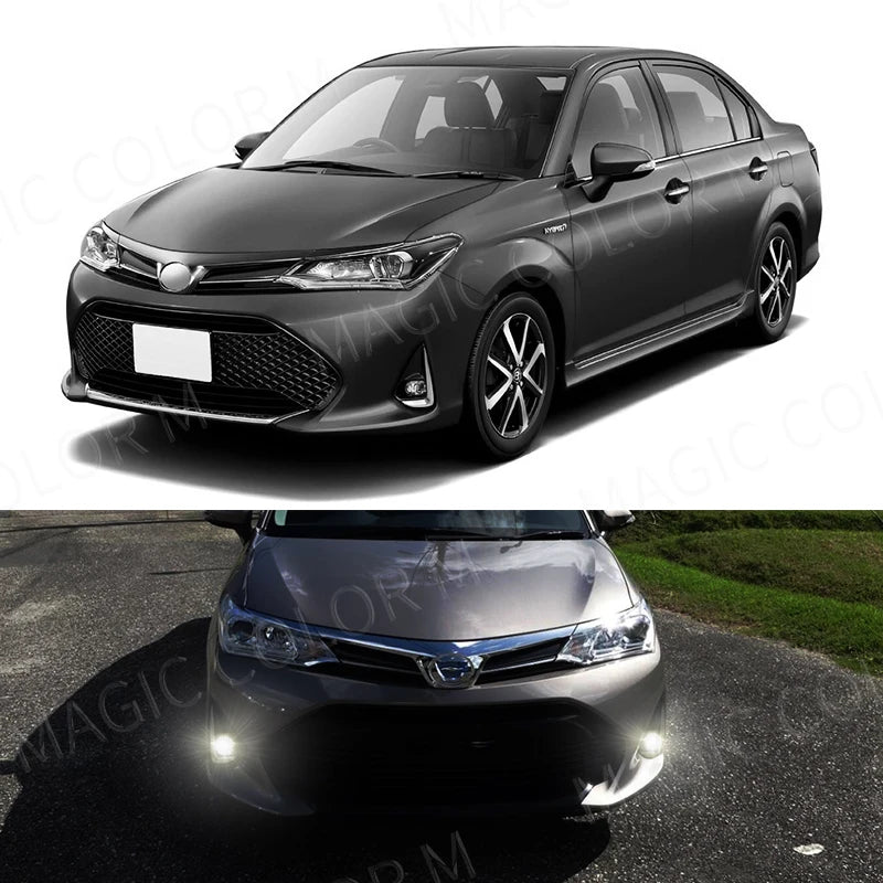 Led Fog Lights For Toyota Corolla Axio 2018 2019 2020 2021 Fog Lamp Assembly Grill Headlig | AUTOKITSHOP