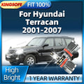 LED Front Light Canbus Car Headlight 30000LM Auto Bulbs For Hyundai Terracan 2001 2002 200