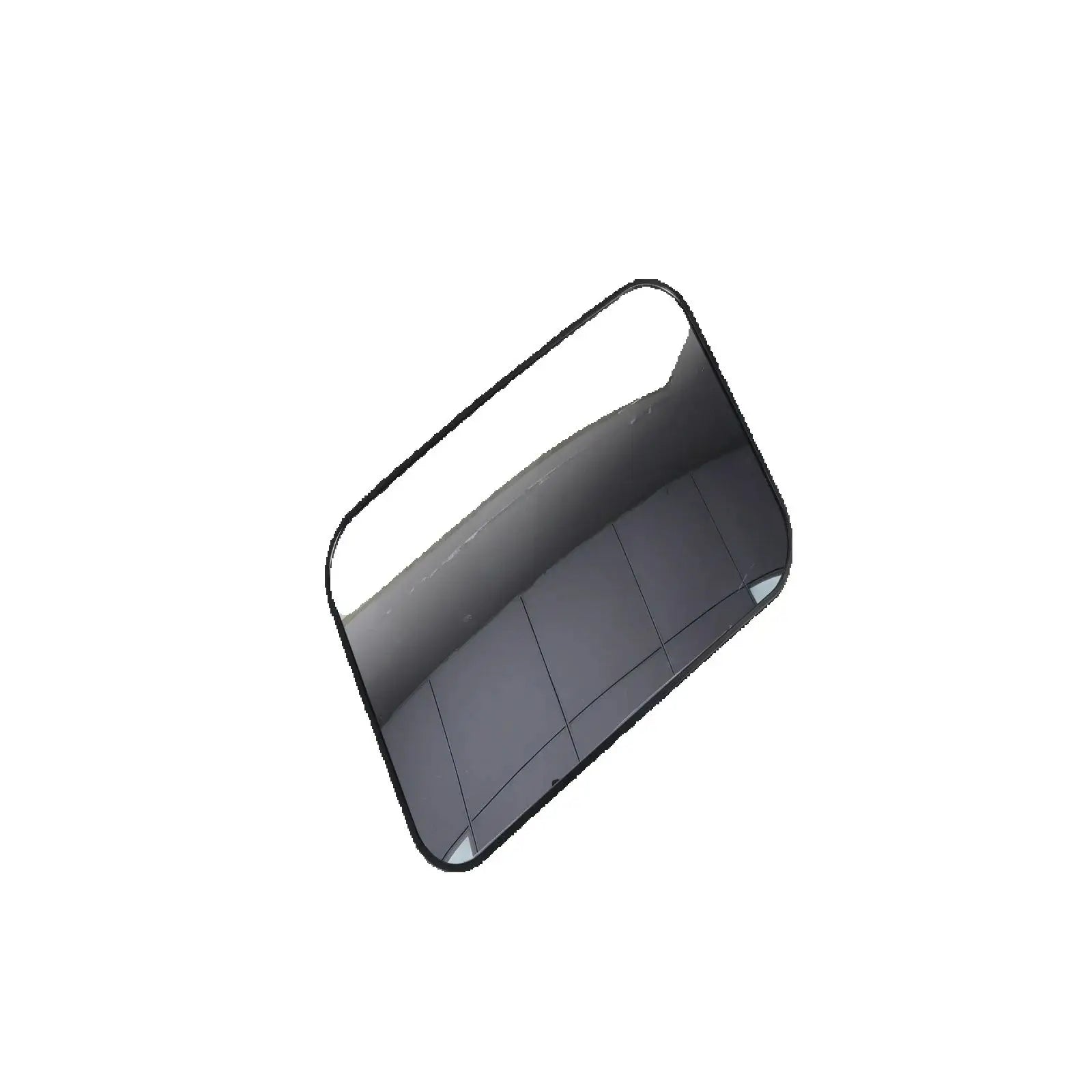 Square Black Children's Seat Reverse Observation Mirror 23.5*15cm Acrylic Mirror For Car A